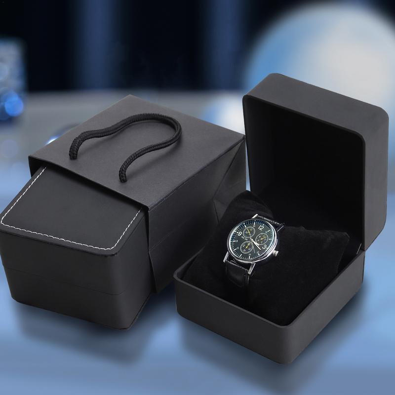 Luxury Watch Travel Case - Luxury Leather Watch Storage Box Travel
