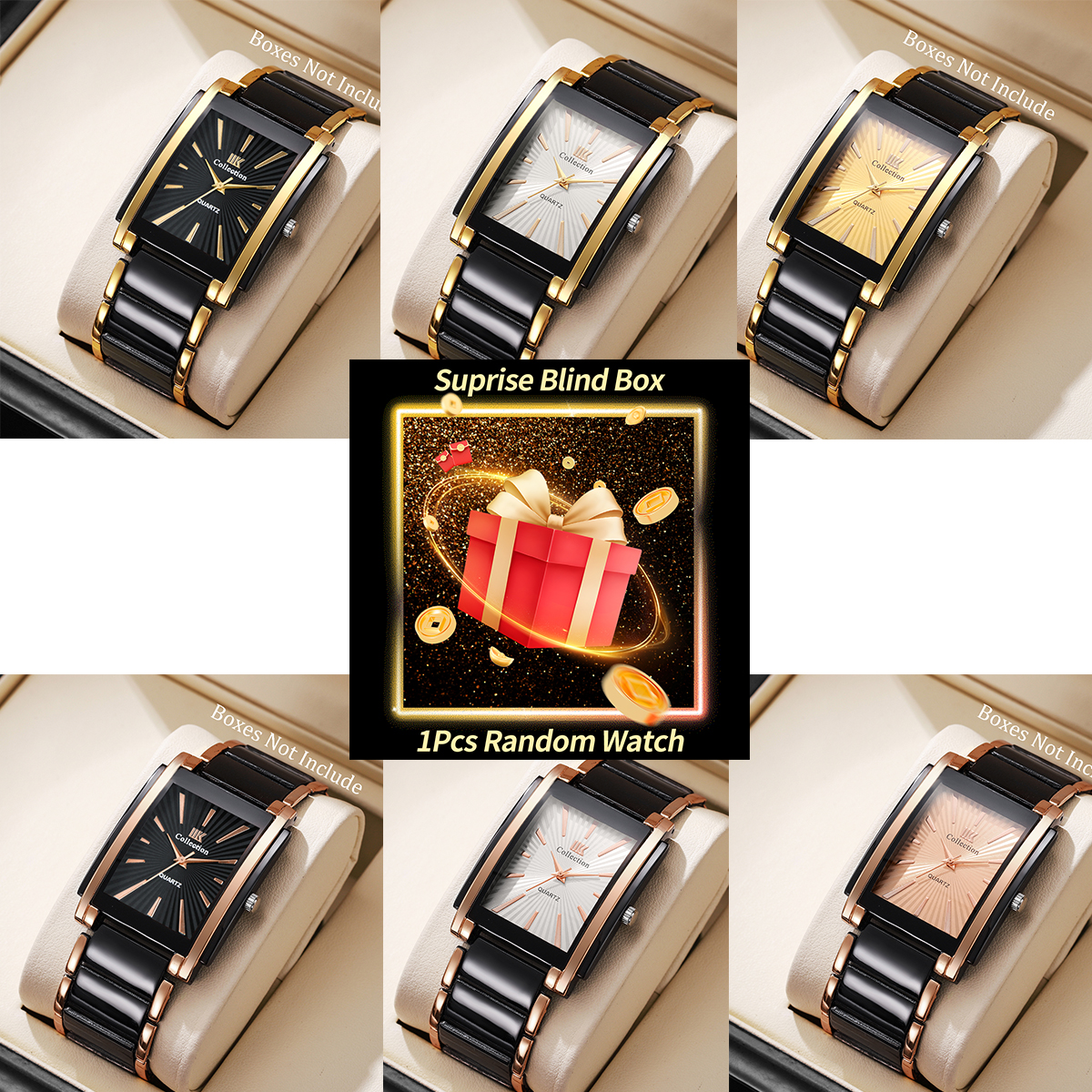 Luxury Watch In Usa - 1PC Surprise Mystery Blind Watch Box-Luxury