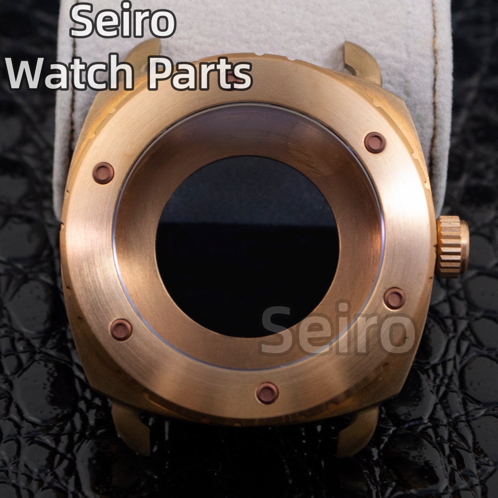 Bronze Case Watch - 44mm Vintage Retro Bronze NH35 Case