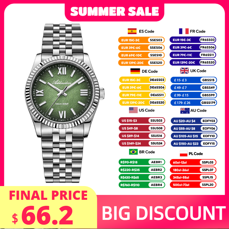 Luxury Watch In Usa - ADDIESDIVE Elegant Watch for Woman Luxury