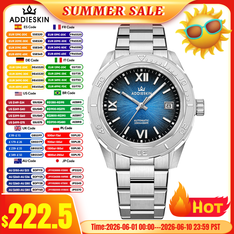 Luxury Watch Display - AddiesKin K002 Automatic Mechanical Luxury Watch