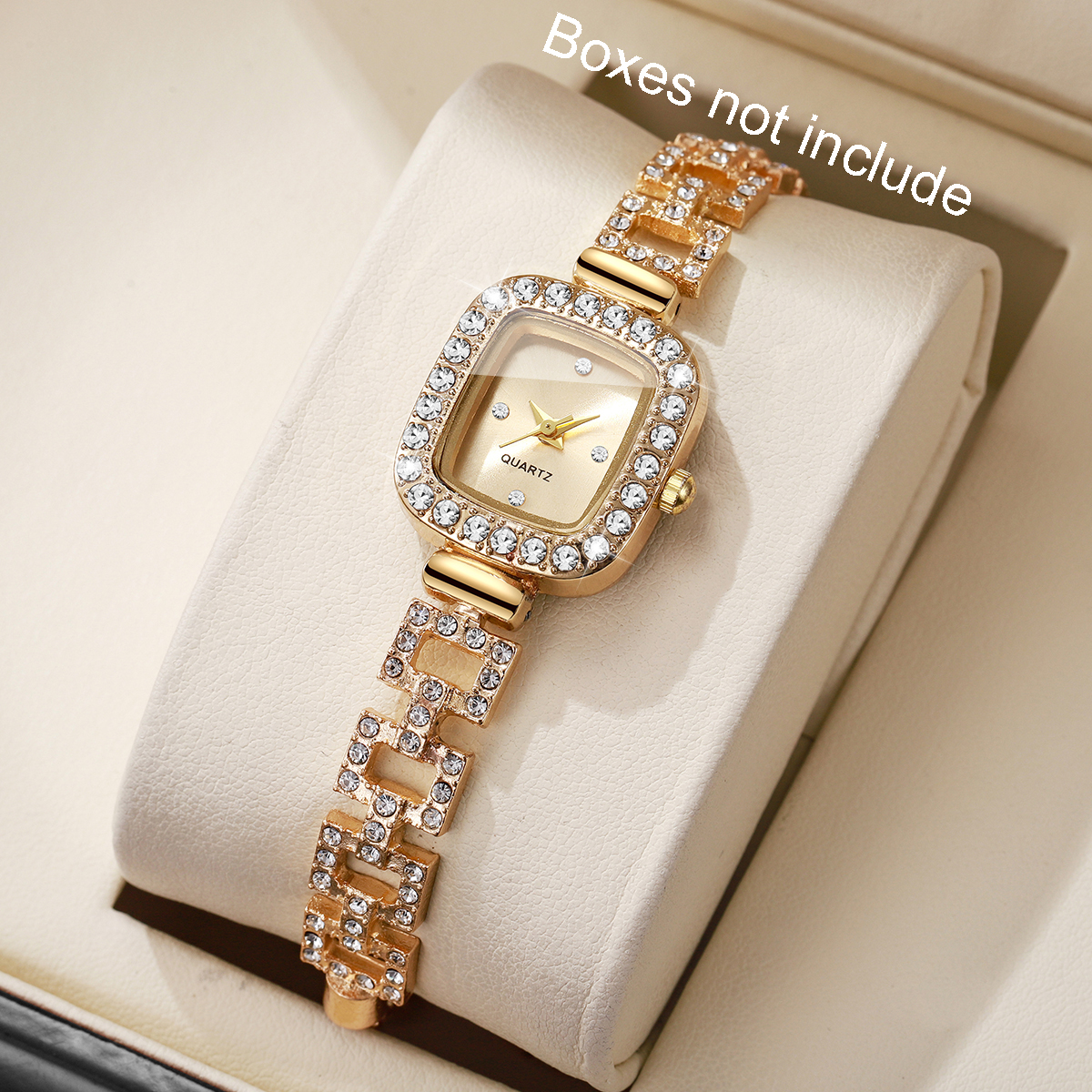 Luxury Watch Storage - Luxury Rhinestone Bracelet Strap Women Watches