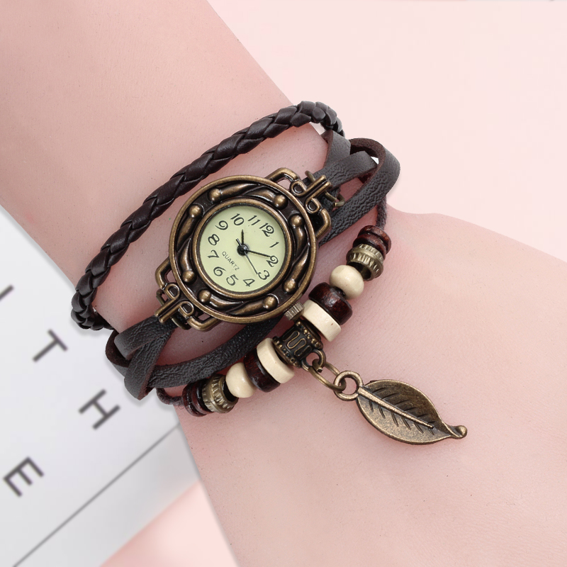 Luxury Watch Nz - High Quality Women Genuine Leather Vintage