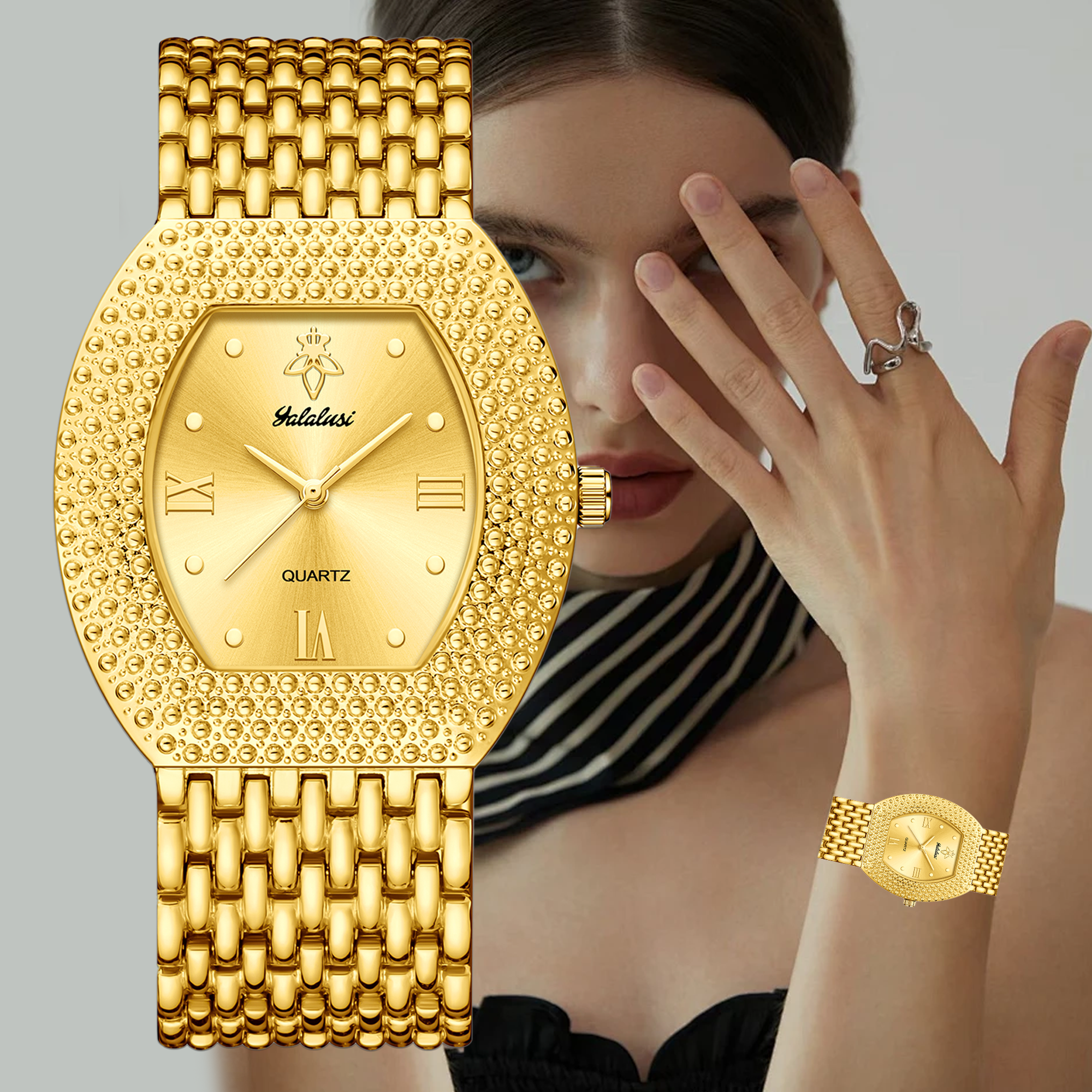 Luxury Watch Storage - YaLaLuSi Fashion Waterproof Sport Watch for