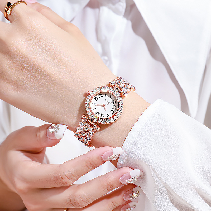 5PCS Luxury Rhinestone Women's - Luxury Watch Storage incelemesi ve fiyatı