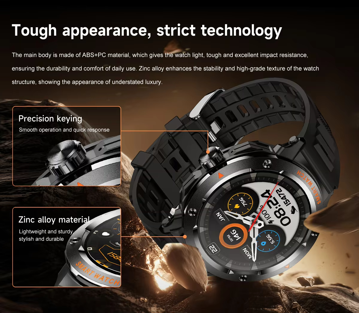 NFC Smart Watch Wireless Earph - Luxury Watch On Wrist incelemesi ve fiyatı
