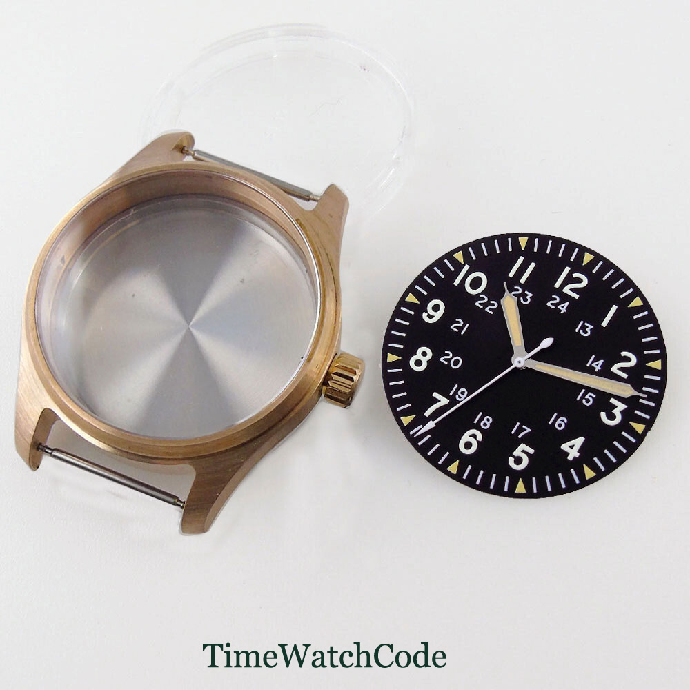 39mm Pilot Diver Watch Case So - Bronze Case Watch incelemesi ve fiyatı