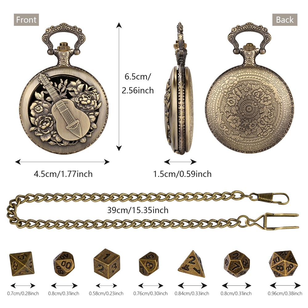 Chinese Instrument Pipa Design - Bronze Case Watch incelemesi ve fiyatı