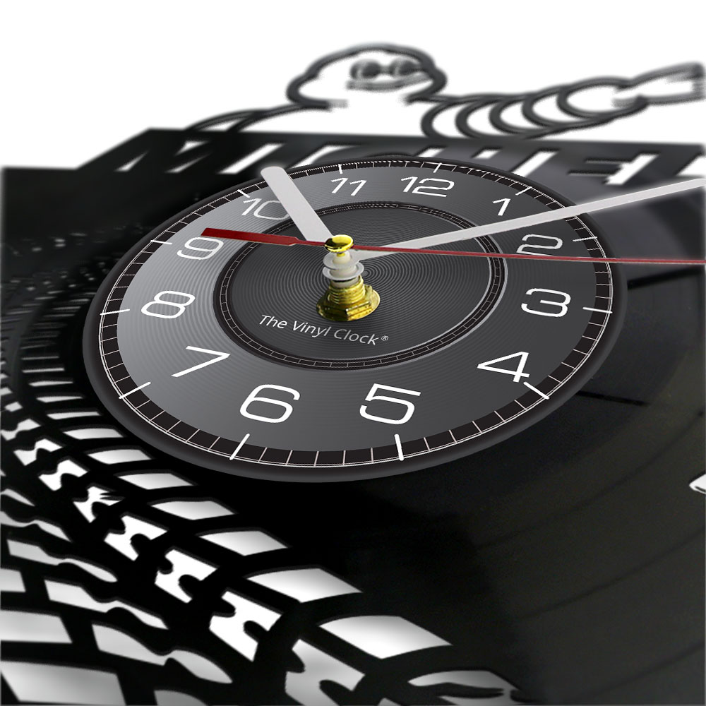 Tire Rubber Car Wheel Brand Ad - Luxury Watch Wall Clock incelemesi ve fiyatı