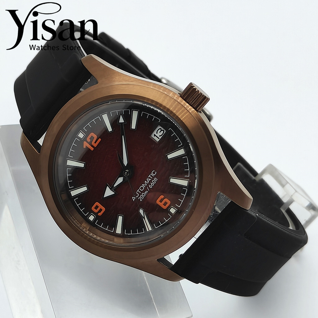 36mm 39mm NH35 automatic movem - Luxury Watch Leather incelemesi ve fiyatı