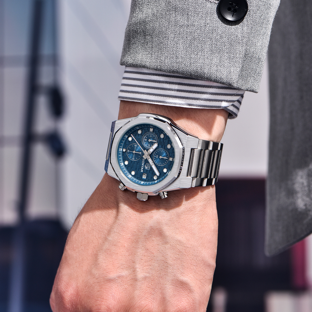 2025 New BENYAR Men's Watches  - Luxury Watch Life incelemesi ve fiyatı