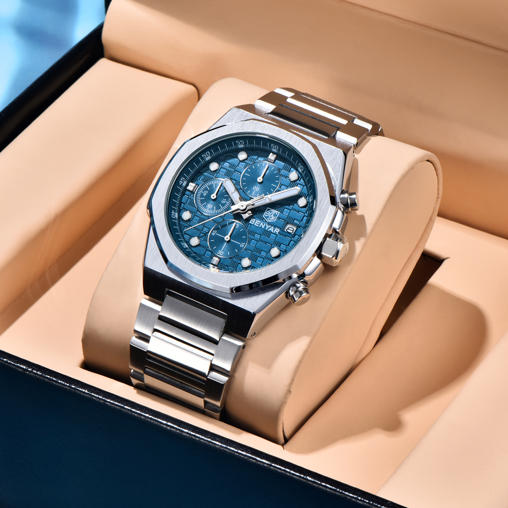 2025 New BENYAR Men's Watches  - Luxury Watch Life incelemesi ve fiyatı