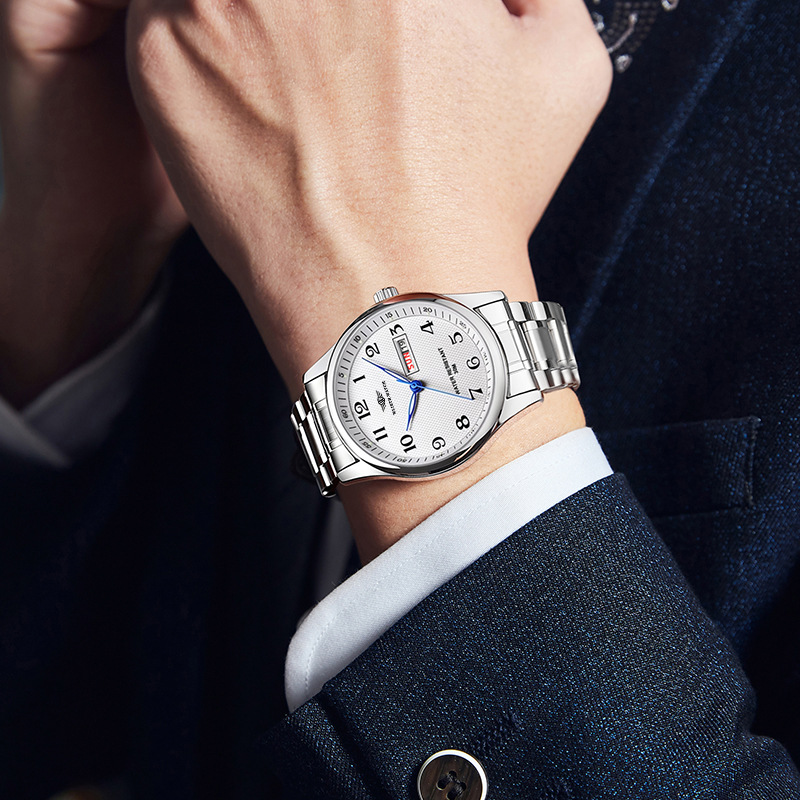 WLISTH Luxury Brand Men's Watc - Luxury Watch With Arabic Numerals incelemesi ve fiyatı