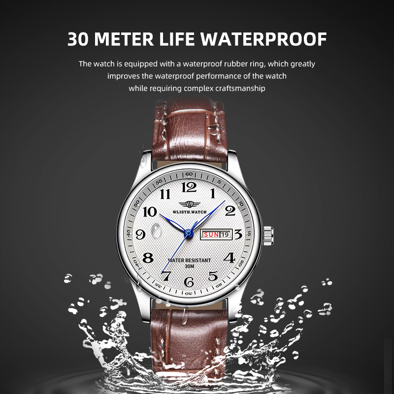 WLISTH Luxury Brand Men's Watc - Luxury Watch With Arabic Numerals incelemesi ve fiyatı