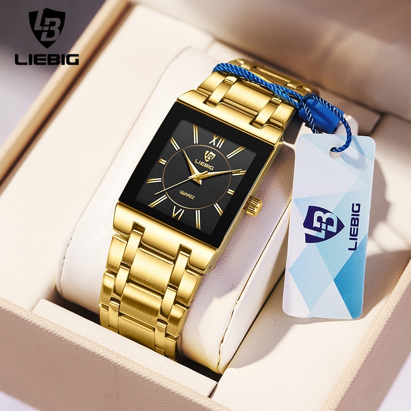 LiEBIG Luxury Golden Quartz Wr - Luxury Watch Life incelemesi ve fiyatı