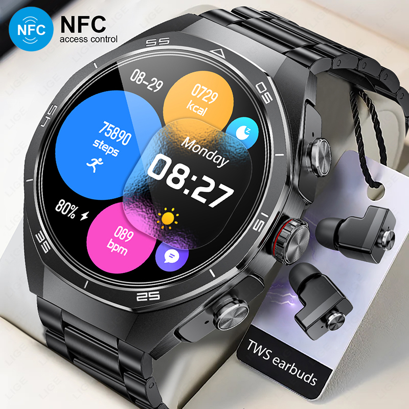 TWS Music Watches Earbuds Smar - Luxury Watch On Wrist incelemesi ve fiyatı