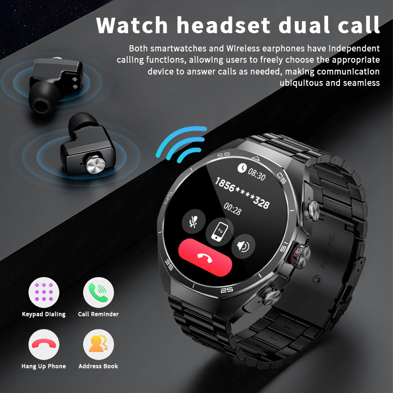 TWS Music Watches Earbuds Smar - Luxury Watch On Wrist incelemesi ve fiyatı