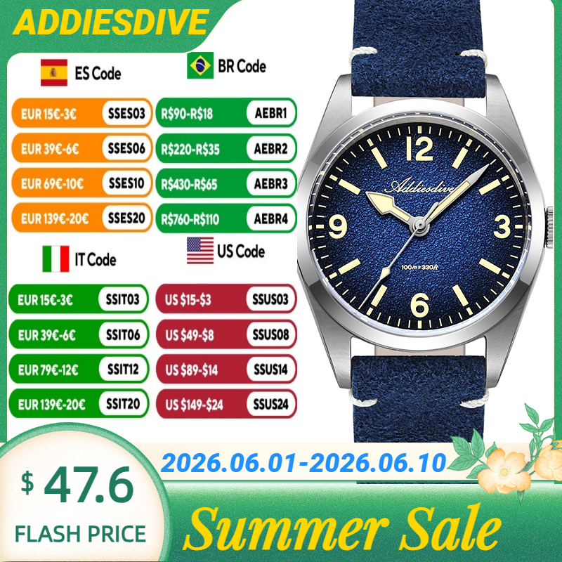 ADDIESDIVE 36MM 200M Waterproo - Luxury Watch In Usa incelemesi ve fiyatı