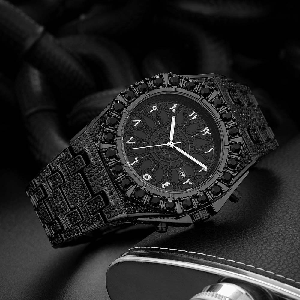 Specials Black Diamond Watch f - Luxury Watch With Arabic Numerals incelemesi ve fiyatı