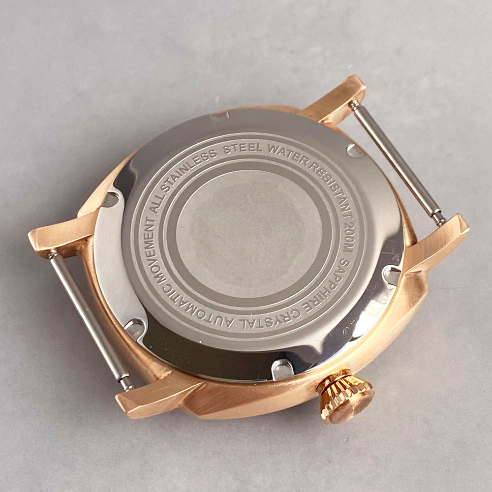 42mm CUSN8 bronze square case  - Bronze Case Watch incelemesi ve fiyatı