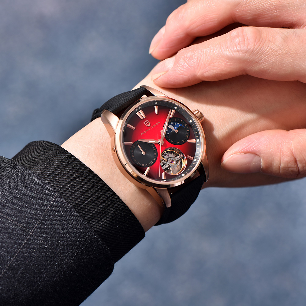 2025 New PAGANI DESIGN Watches - Luxury Watch Leather incelemesi ve fiyatı