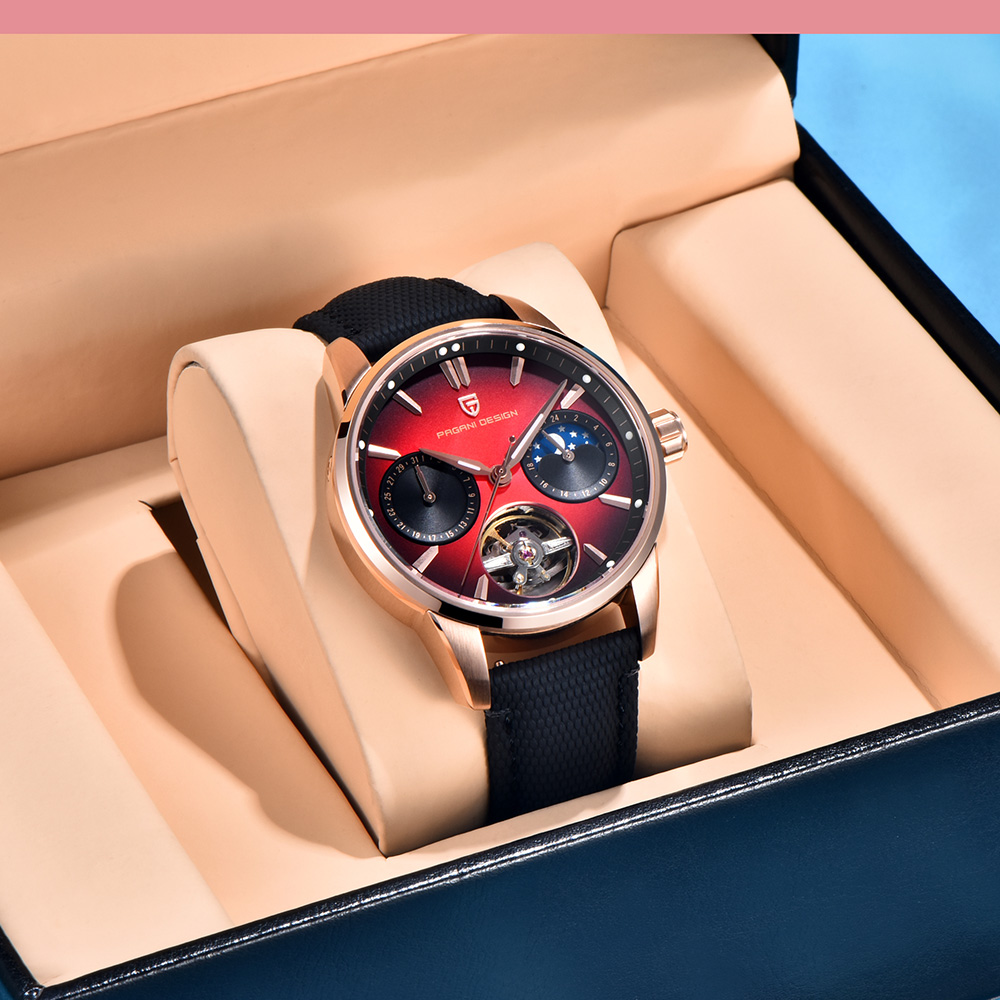 2025 New PAGANI DESIGN Watches - Luxury Watch Leather incelemesi ve fiyatı