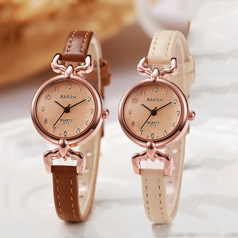 New Fashion Leather Strap Wome - Luxury Watch With Arabic Numerals incelemesi ve fiyatı