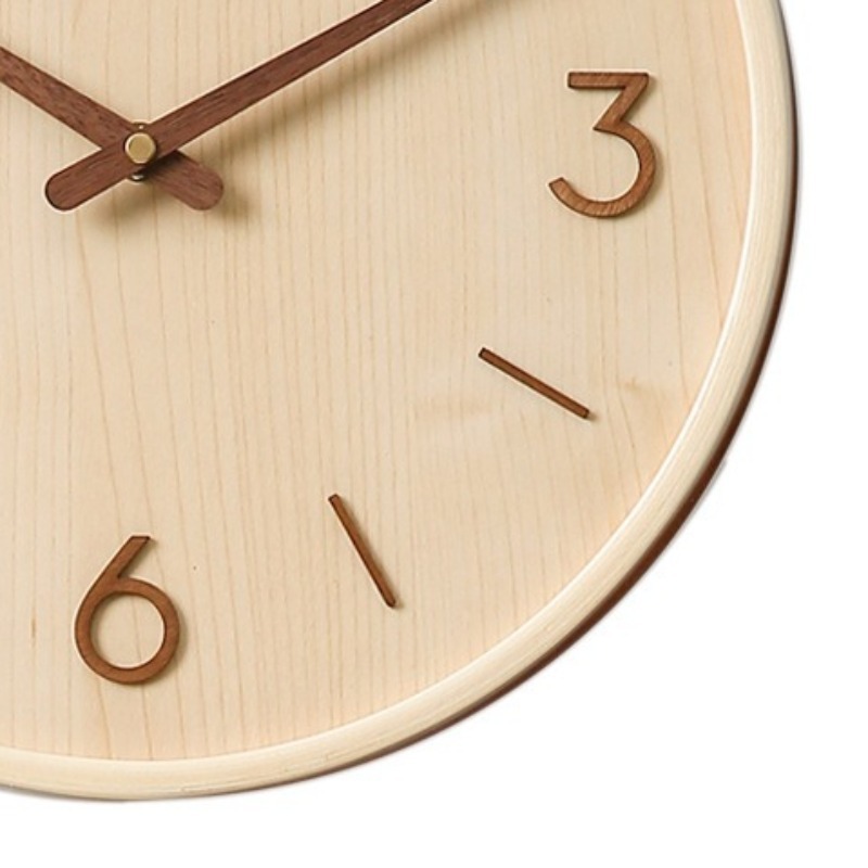 Modern Wooden Silent Art Wall  - Luxury Watch Wall Clock incelemesi ve fiyatı