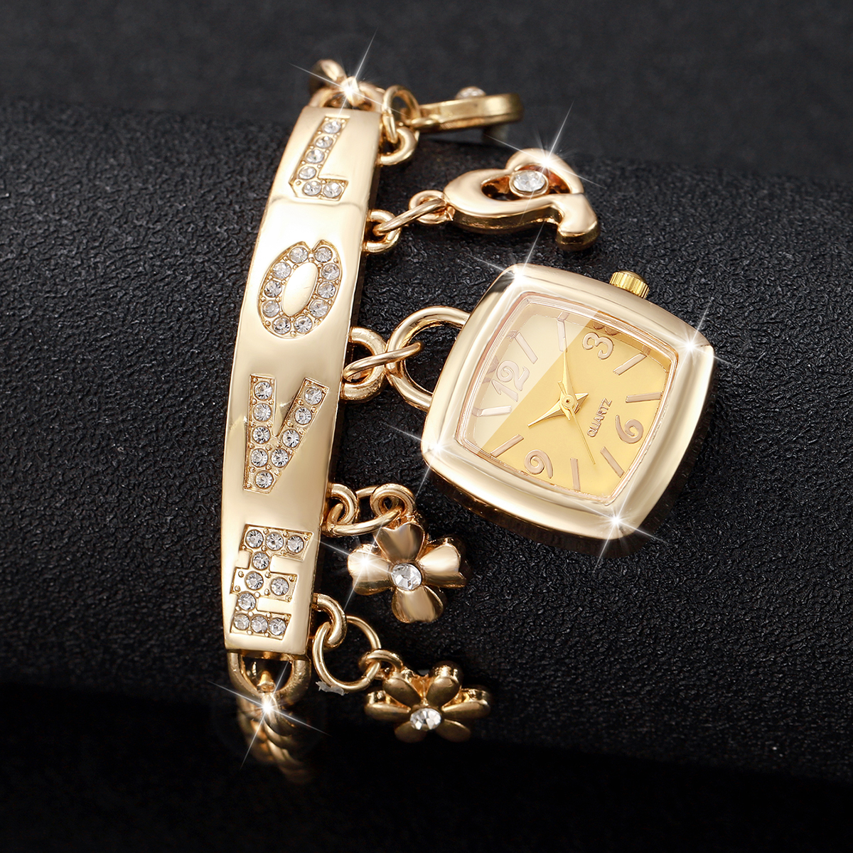 1/2PCS Women Fashion Luxury Br - Luxury Watch With Arabic Numerals incelemesi ve fiyatı