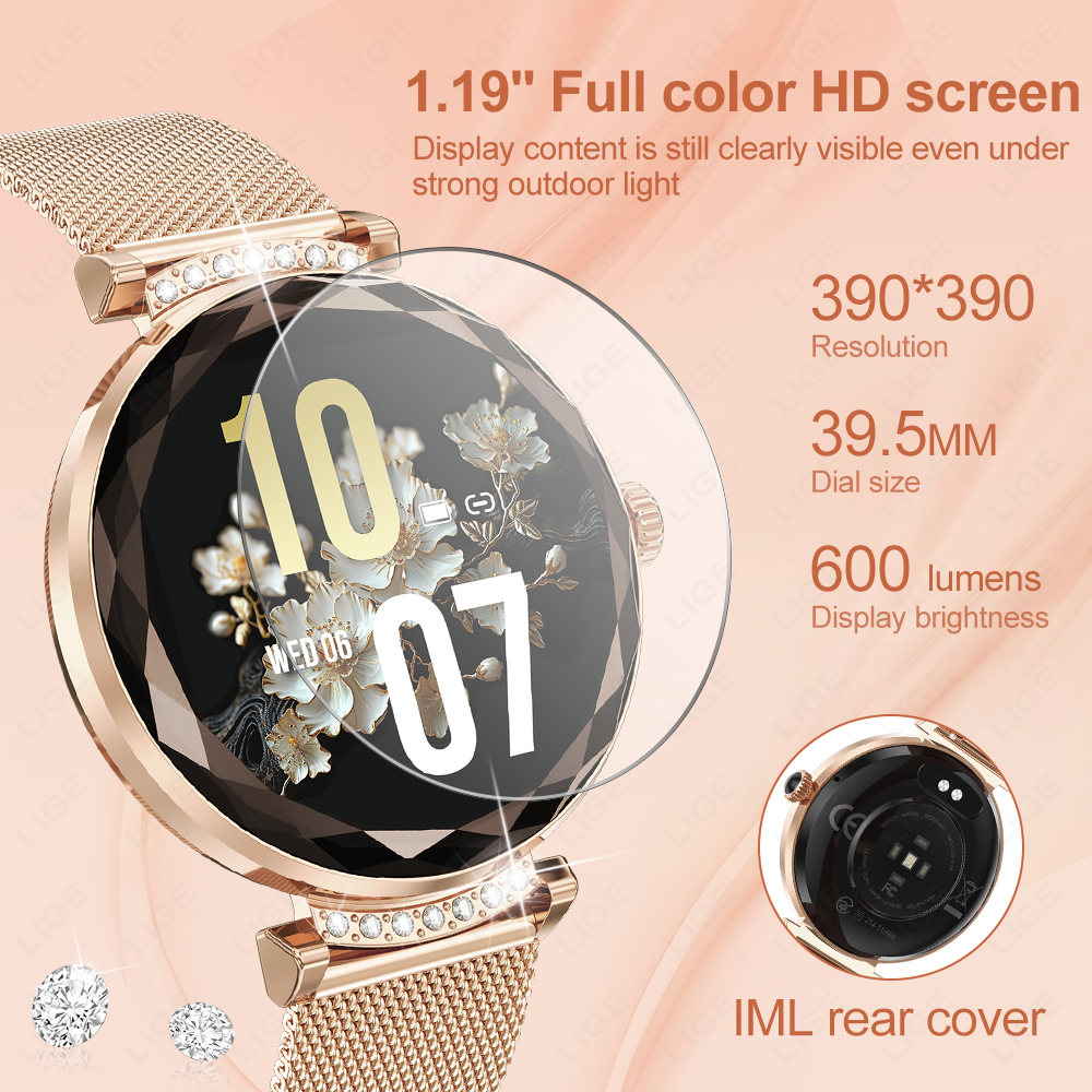 LIGE Luxury Women Smart Watch  - Luxury Watch On Wrist incelemesi ve fiyatı