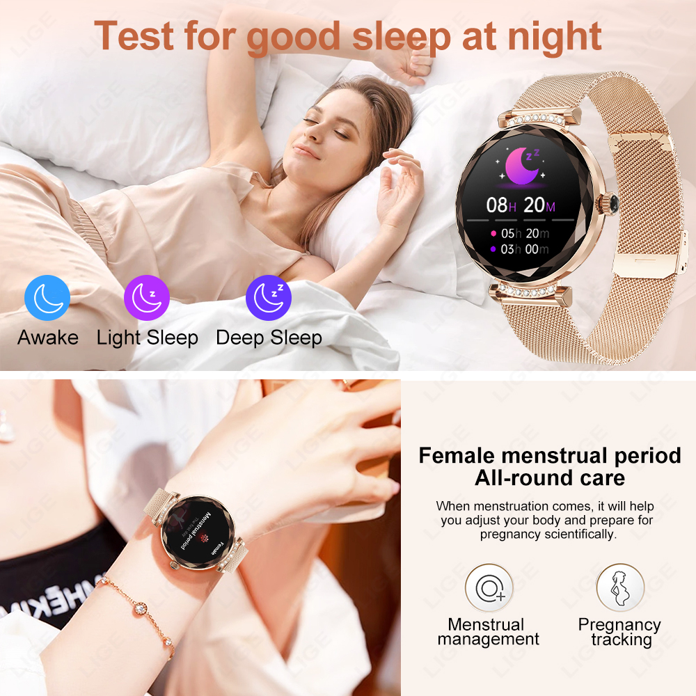 LIGE Luxury Women Smart Watch  - Luxury Watch On Wrist incelemesi ve fiyatı