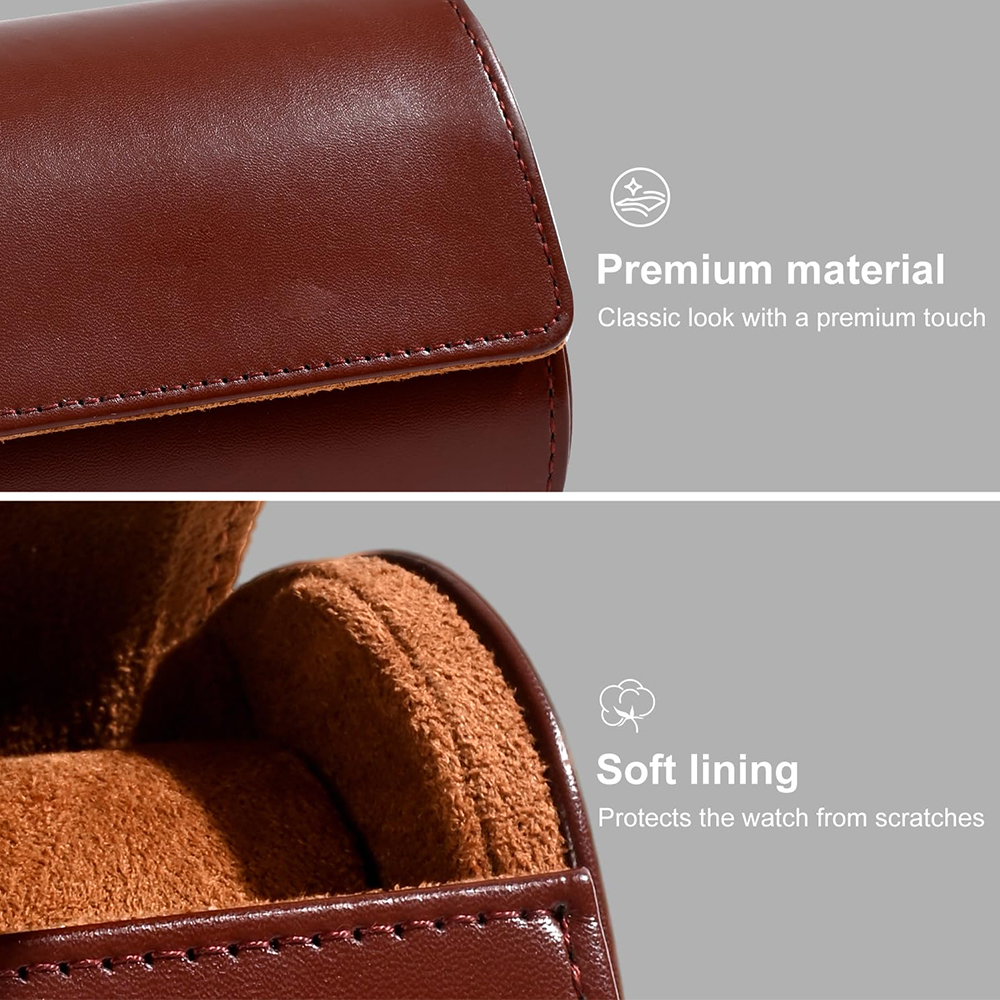 Luxury PU Leather Watch Case W - Luxury Watch Travel Case incelemesi ve fiyatı