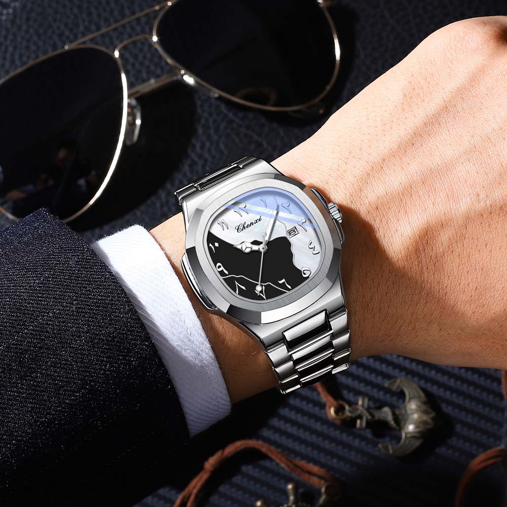 CHENXI New Men's Watch Eastern - Luxury Watch With Arabic Numerals incelemesi ve fiyatı