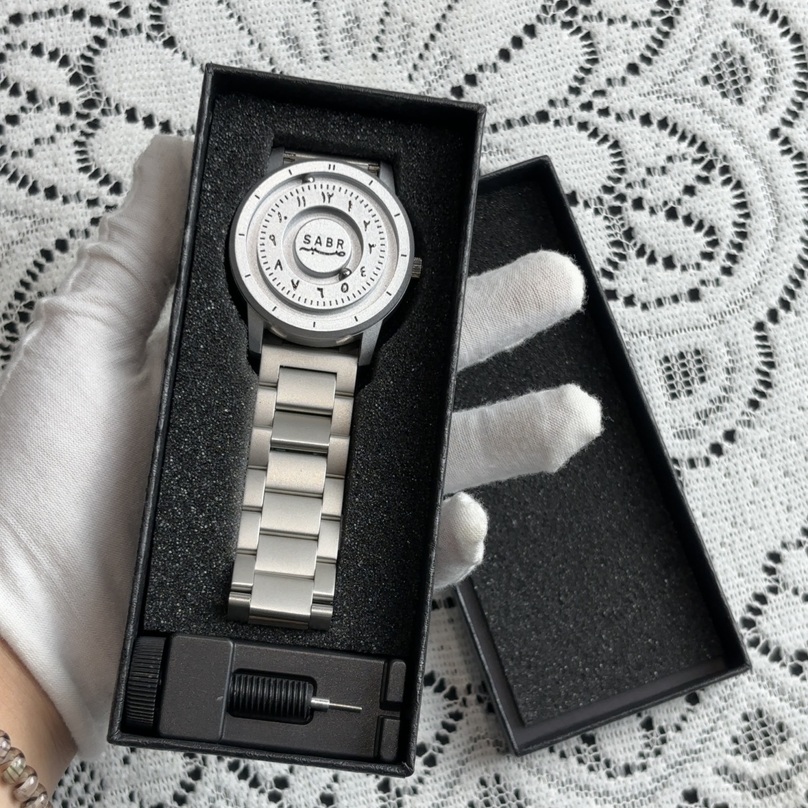 Sabr Arabic Numerals Men's Qua - Luxury Watch With Arabic Numerals incelemesi ve fiyatı