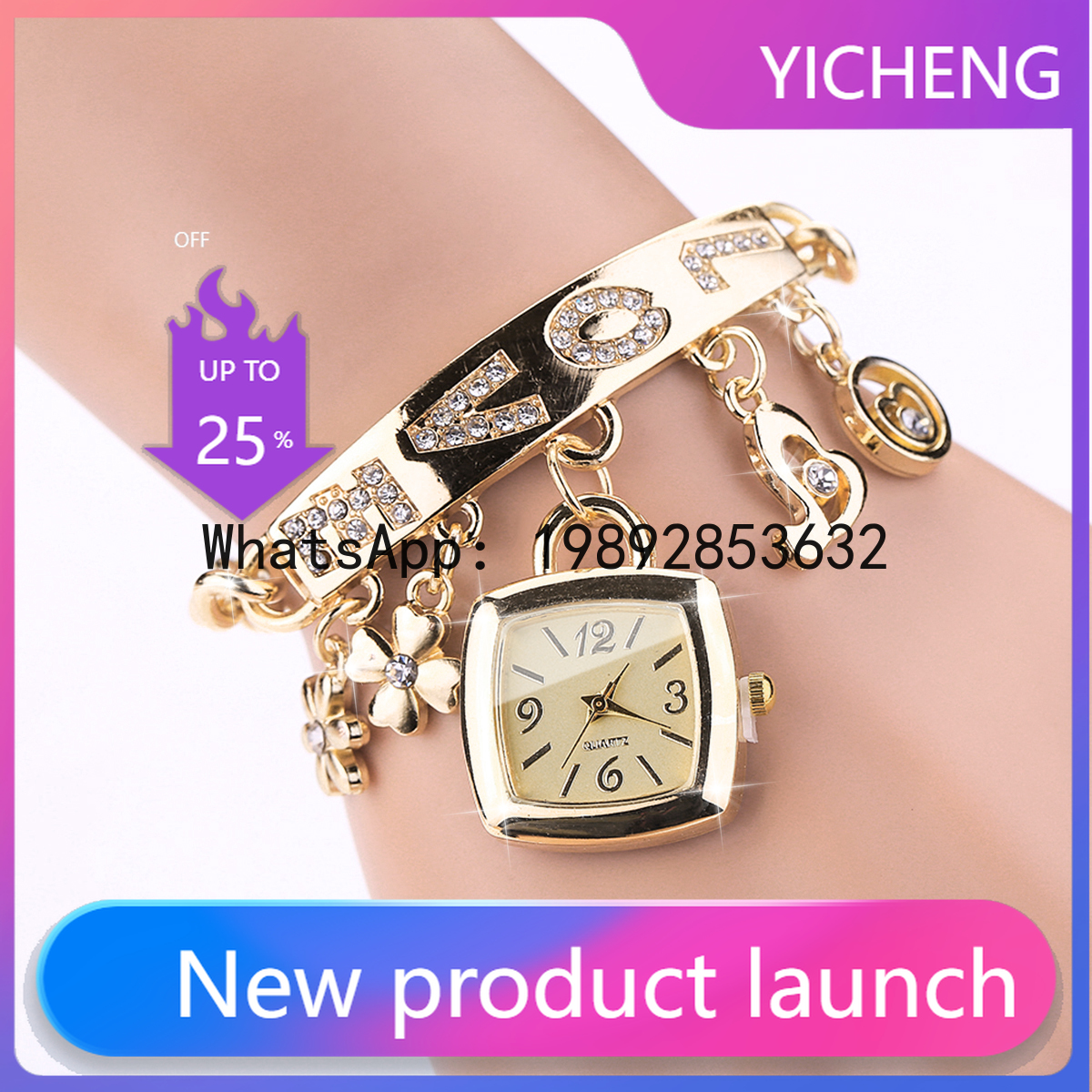 LYY  1/2PCS Women Fashion Luxu - Luxury Watch With Arabic Numerals incelemesi ve fiyatı