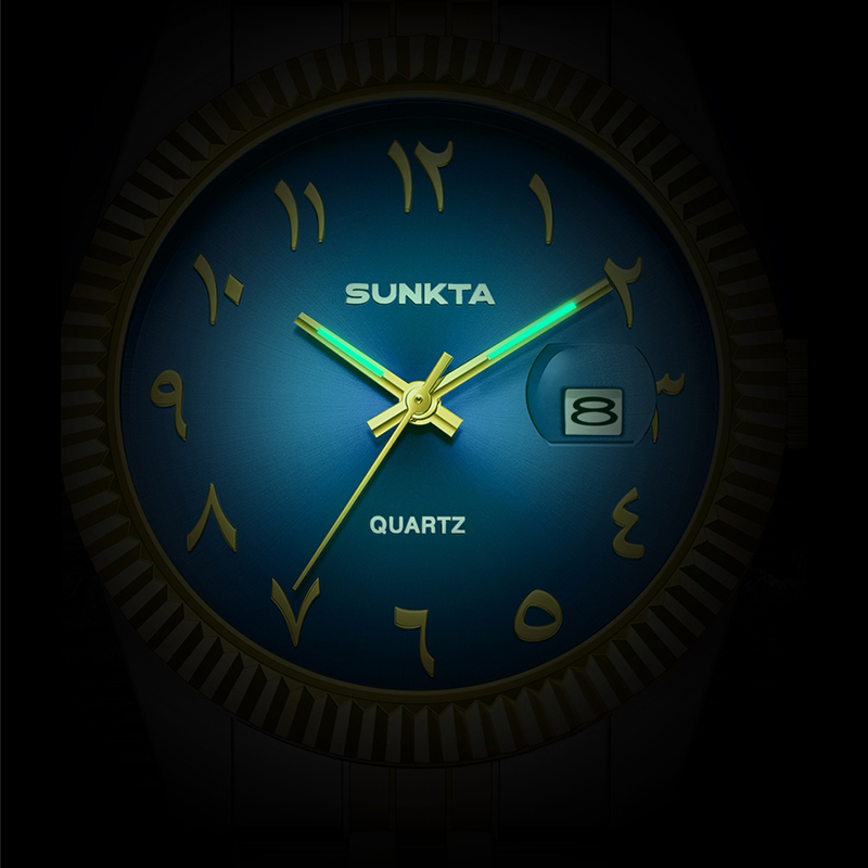 SUNKTA Top Brand Luxury Women' - Luxury Watch With Arabic Numerals incelemesi ve fiyatı