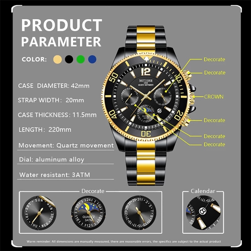 Fashion Mens Watches for Men S - Luxury Watch Store incelemesi ve fiyatı