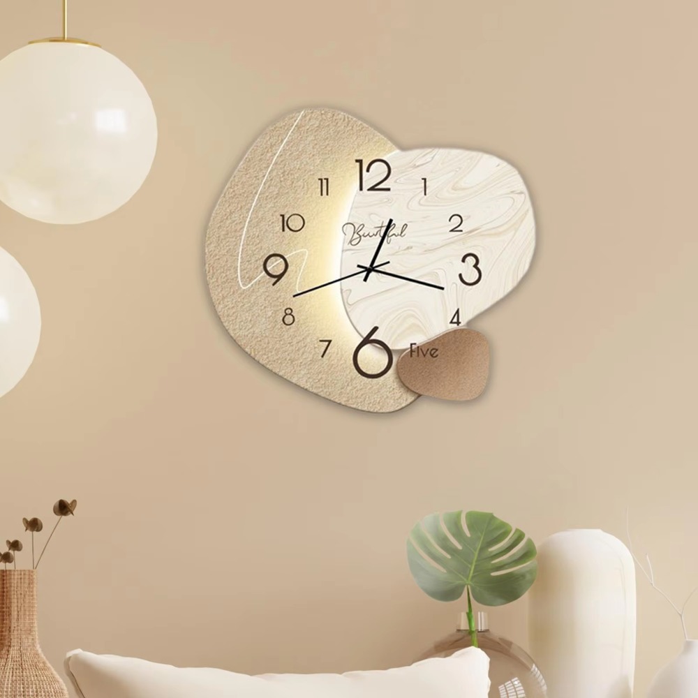 Modern Nordic Wall Painting Li - Luxury Watch Wall Clock incelemesi ve fiyatı