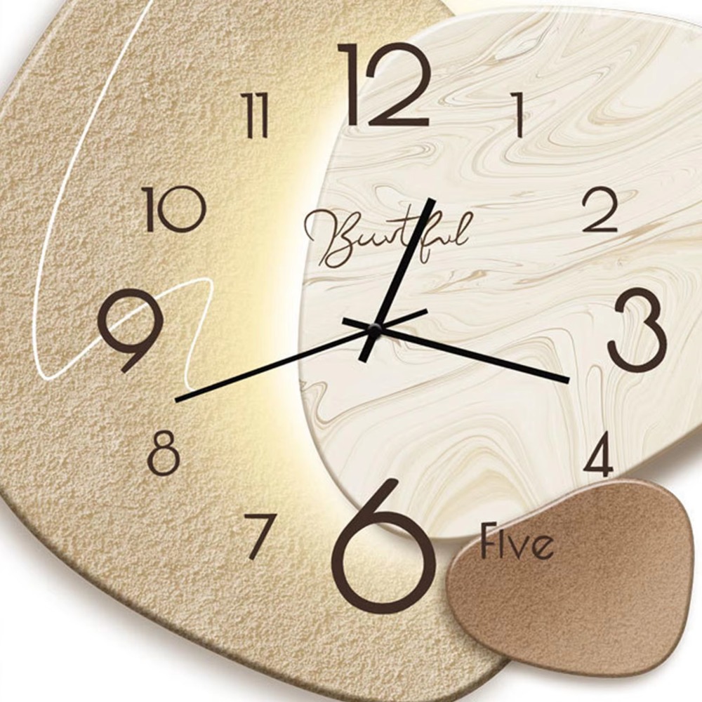 Modern Nordic Wall Painting Li - Luxury Watch Wall Clock incelemesi ve fiyatı
