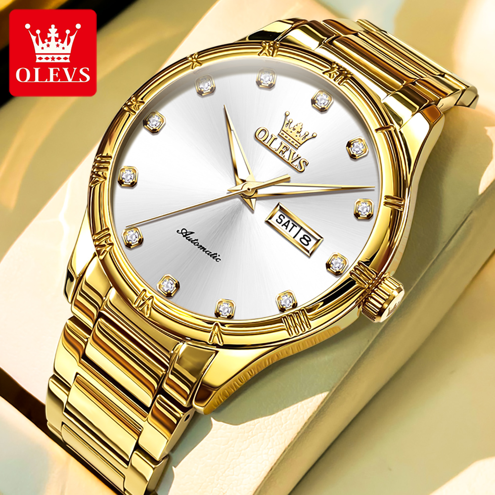 OLEVS Men's Watches Luxury Cas - Luxury Watch Display incelemesi ve fiyatı