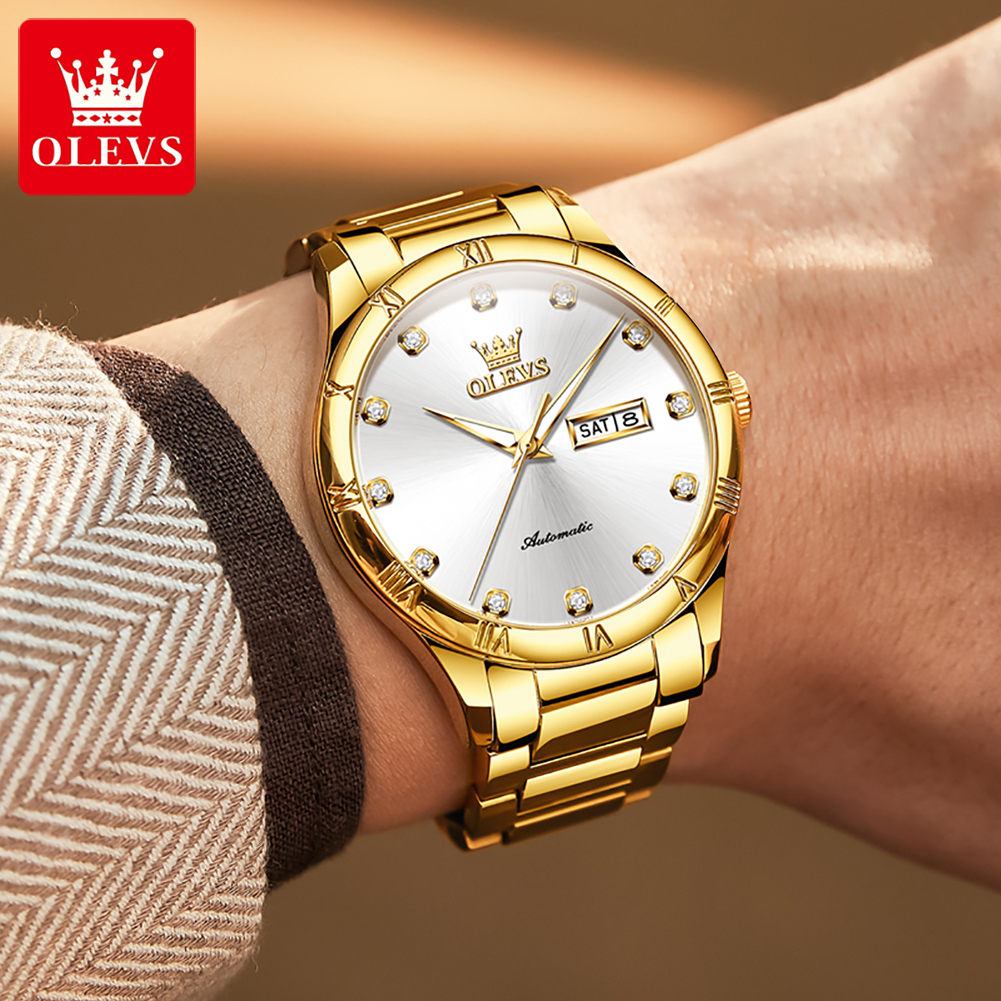 OLEVS Men's Watches Luxury Cas - Luxury Watch Display incelemesi ve fiyatı