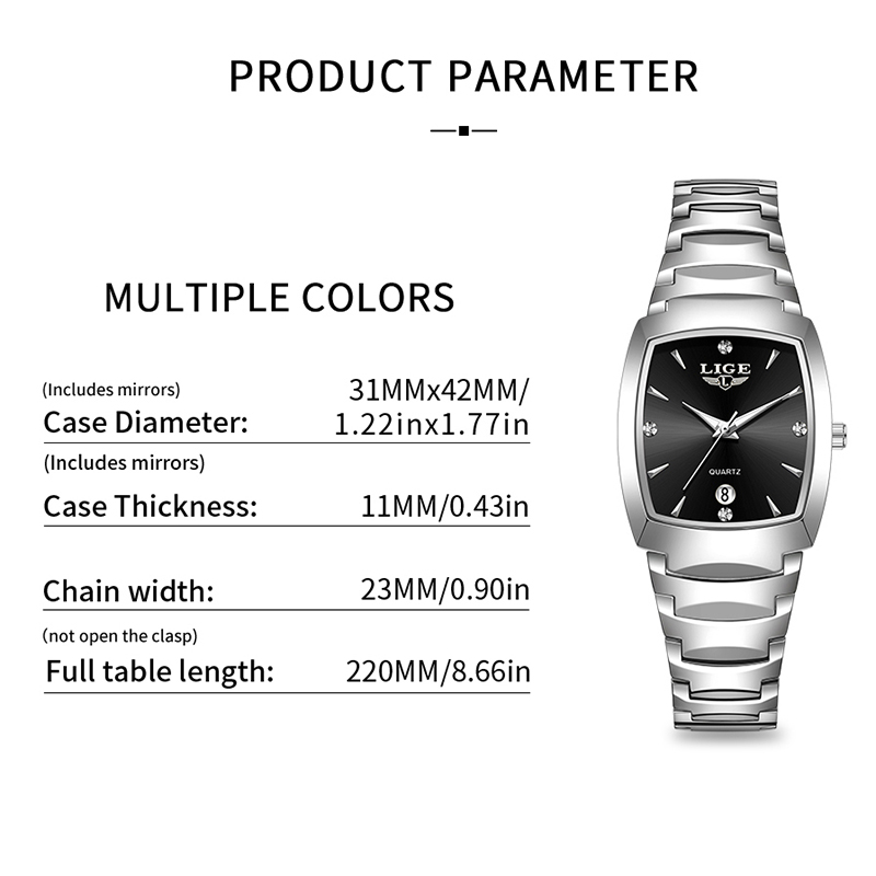 LIGE Watch women Business Luxu - Luxury Watch In Usa incelemesi ve fiyatı