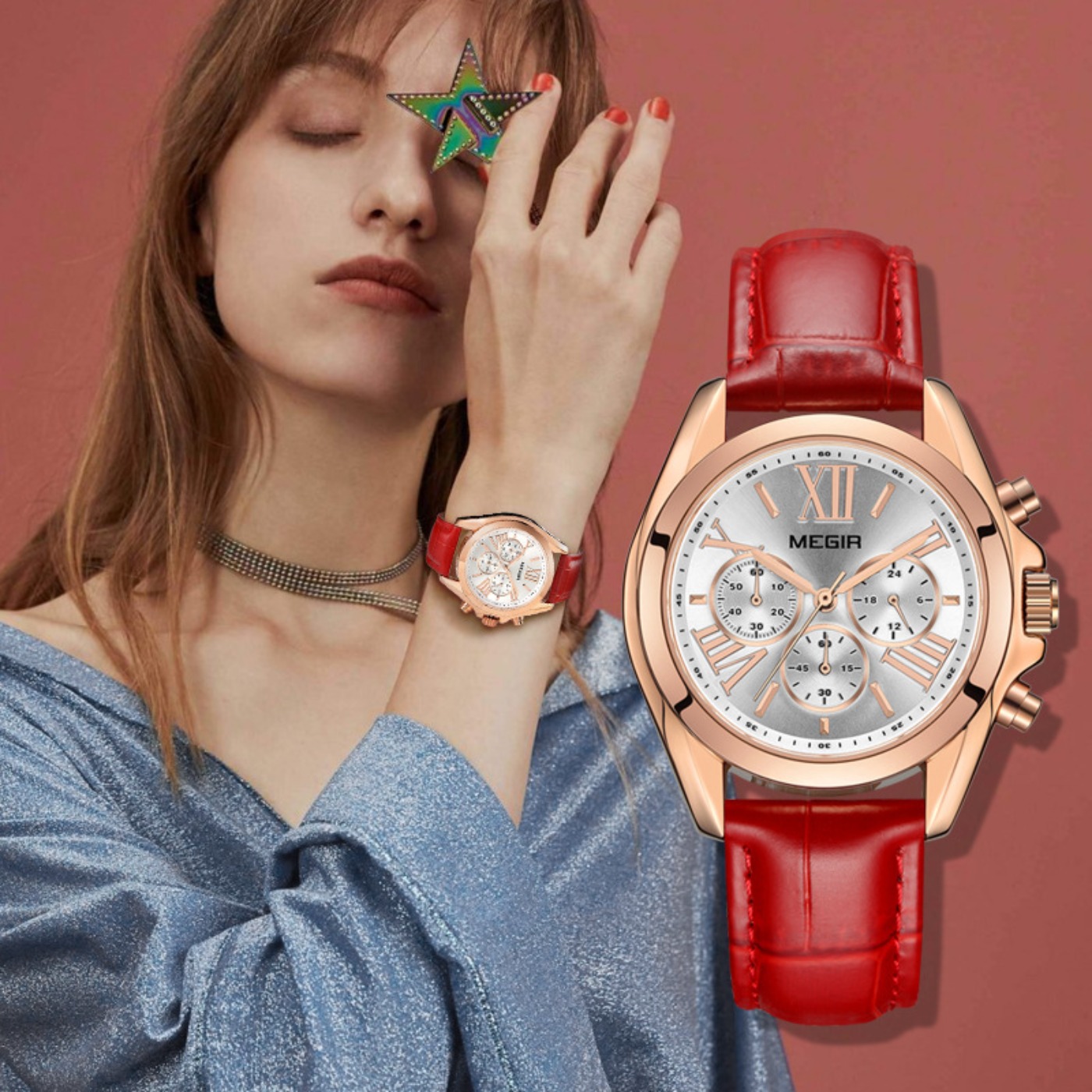 MEGIR New Luxury Leather Watch - Luxury Watch In Usa incelemesi ve fiyatı