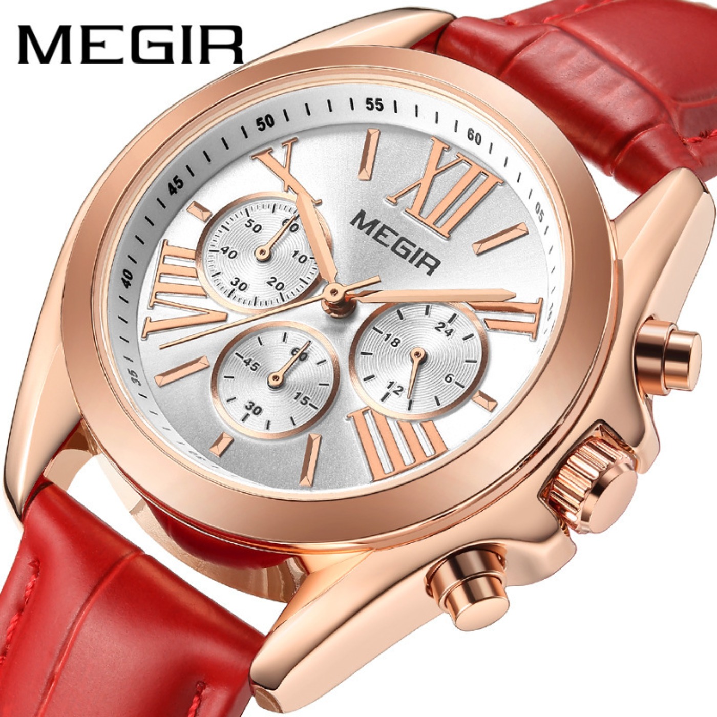 MEGIR New Luxury Leather Watch - Luxury Watch In Usa incelemesi ve fiyatı