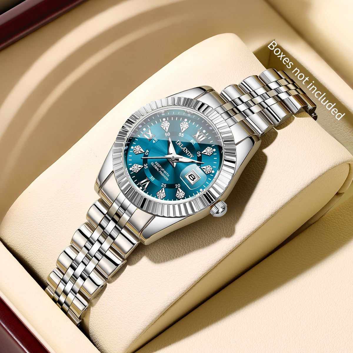 Fashion Roma Dial Women Calend - Luxury Watch Storage incelemesi ve fiyatı