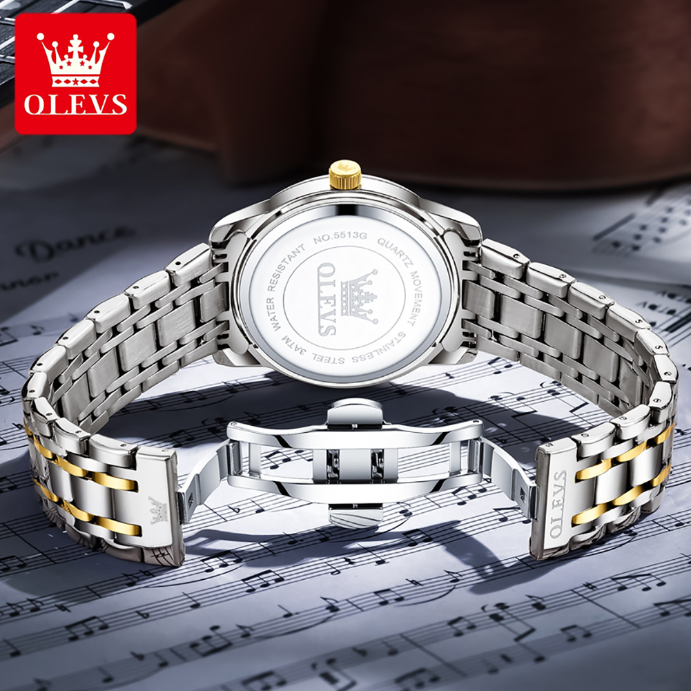 OLEVS Brand Fashion men's watc - Luxury Watch Life incelemesi ve fiyatı