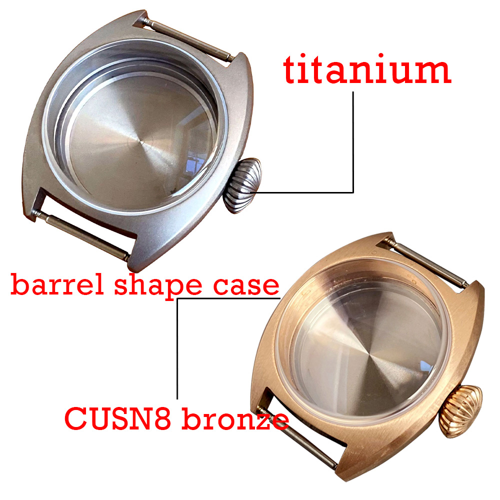 36mm CUSN8 bronze barrel shape - Bronze Case Watch incelemesi ve fiyatı