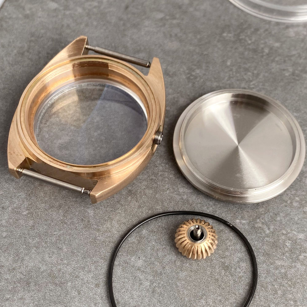 36mm CUSN8 bronze barrel shape - Bronze Case Watch incelemesi ve fiyatı