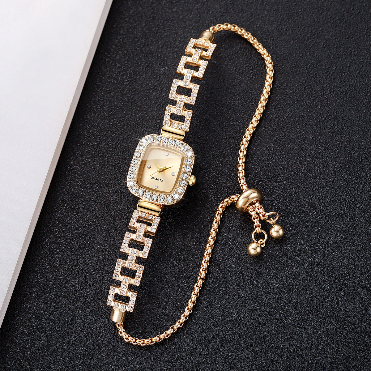 Luxury Rhinestone Bracelet Str - Luxury Watch Storage incelemesi ve fiyatı
