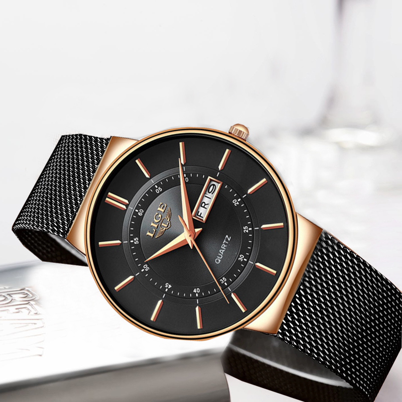 LIGE Women Watches Luxury Bran - Luxury Watch Storage incelemesi ve fiyatı